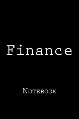 Book cover for Finance