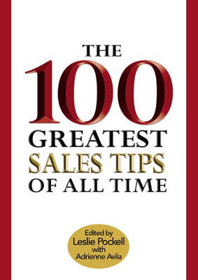 Book cover for The 100 Greatest Sales Tips of All Time