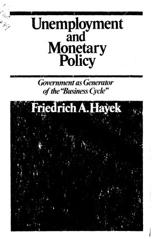 Book cover for Unemployment and Monetary Policy