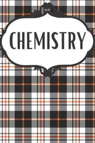 Cover of Halloween Plaid Chemistry Notebook
