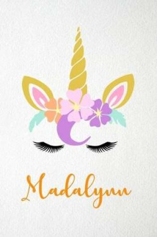 Cover of Madalynn A5 Lined Notebook 110 Pages