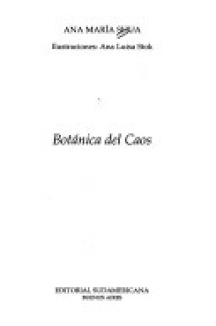 Cover of Botanica del Caos