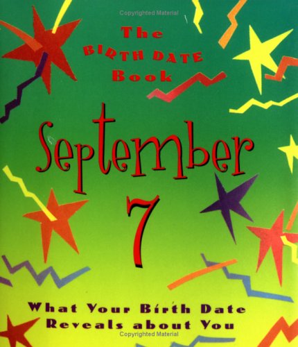 Cover of The Birth Date Book September 7