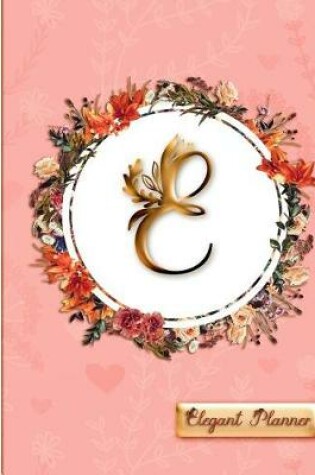 Cover of "e" - Elegant Planner