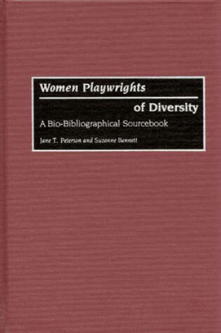 Cover of Women Playwrights of Diversity