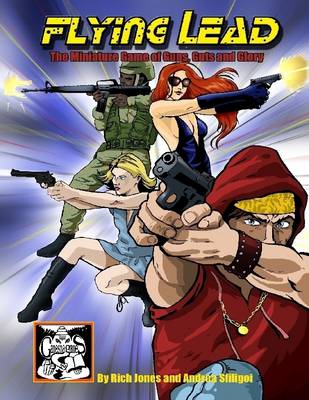 Book cover for Flying Lead : The Miniature Game of Guns, Guts and Glory