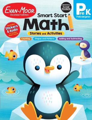 Book cover for Smart Start: Math Stories and Activities, Prek Workbook