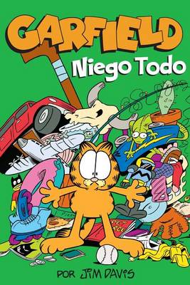 Book cover for Garfield: Niego Todo