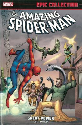 Book cover for Amazing Spider-man Epic Collection: Great Power