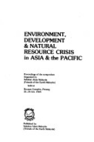 Cover of Environment, Dev & Nat Res Crisis Asi