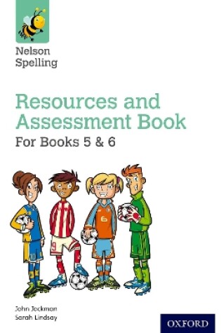 Cover of Nelson Spelling Resources & Assessment Book (Years 5-6/P6-7)