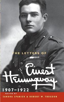 Book cover for The Letters of Ernest Hemingway: Volume 1, 1907–1922