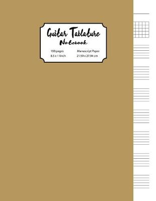 Cover of Guitar Tablature Notebook