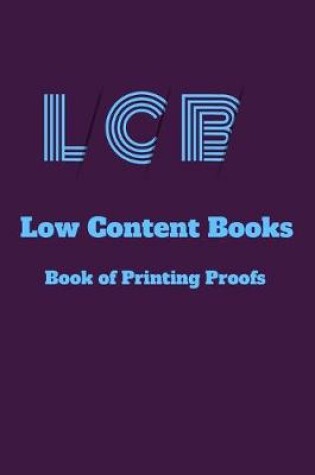Cover of LCB Low Content Books