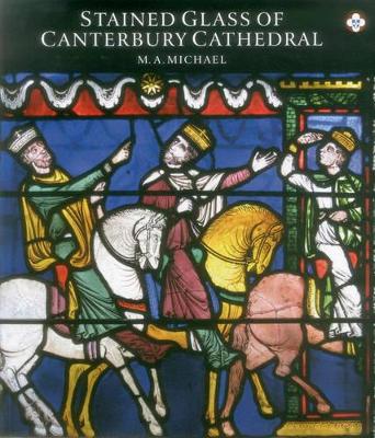 Book cover for Stained Glass at Canterbury Cathedral