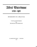 Cover of Alfred Waterhouse, 1830-1905
