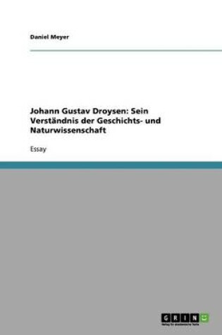 Cover of Johann Gustav Droysen