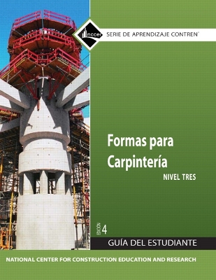 Book cover for Carpentry Forms 3 Trainee Guide in Spanish