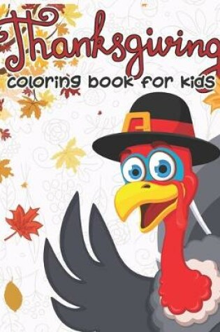 Cover of Thanksgiving Coloring Book for Kids