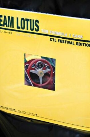 Cover of Team Lotus the Formula 1 Cars