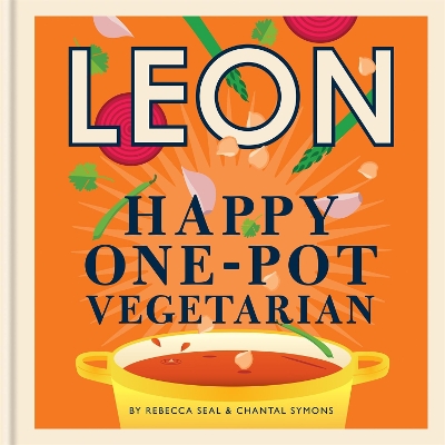Book cover for Leon Happy One-pot Vegetarian