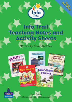 Book cover for Info Trail Teaching Notes and Activity Sheets Y3-4 Info Trail Teaching Notes & Activity Sheets Yr 3-4