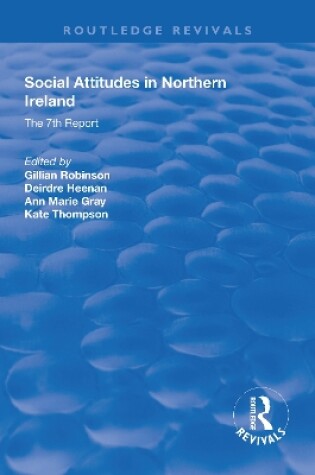 Cover of Social Attitudes in Northern Ireland