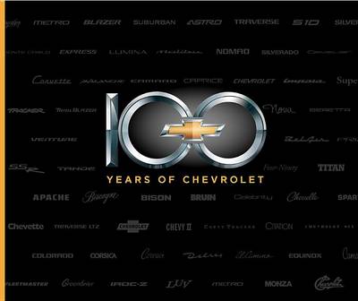 Book cover for 100 Years of Chevrolet