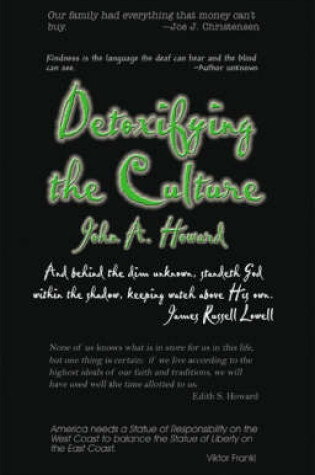 Cover of Detoxifying the Culture