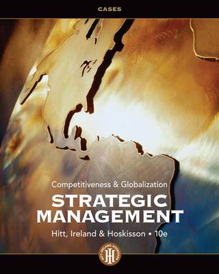 Book cover for Strategic Management Cases : Competitiveness and Globalization