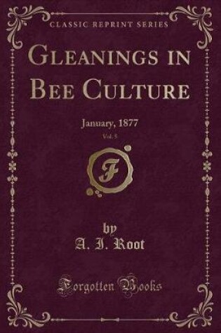 Cover of Gleanings in Bee Culture, Vol. 5