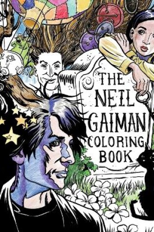 Cover of The Neil Gaiman Colouring Book