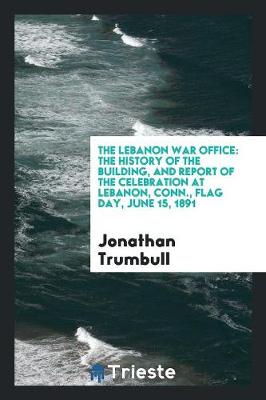 Book cover for The Lebanon War Office