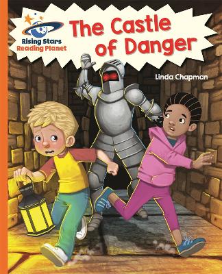 Book cover for Reading Planet - The Castle of Danger - Orange: Galaxy