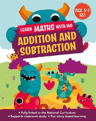 Book cover for Learn Maths with Mo: Addition and Subtraction