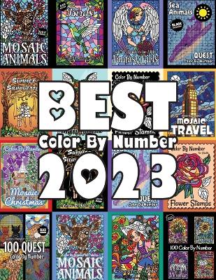 Book cover for BEST Color By Number 2023