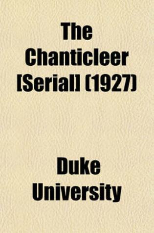 Cover of The Chanticleer [Serial] (1927)