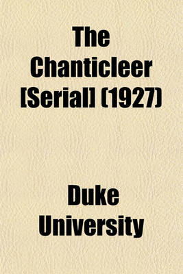 Book cover for The Chanticleer [Serial] (1927)