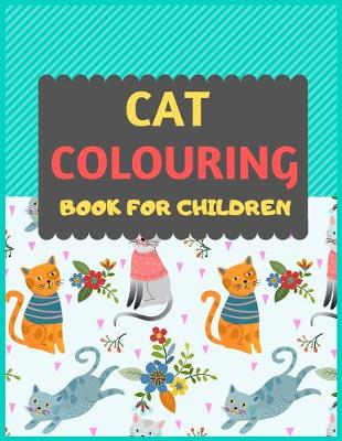 Book cover for Cat Colouring Book For Children