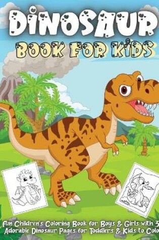 Cover of Dinosaur Book For Kids