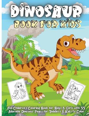 Book cover for Dinosaur Book For Kids