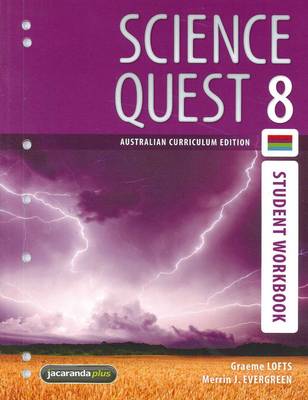 Cover of Science Quest 8 Australian Curriculum Edition Student Workbook