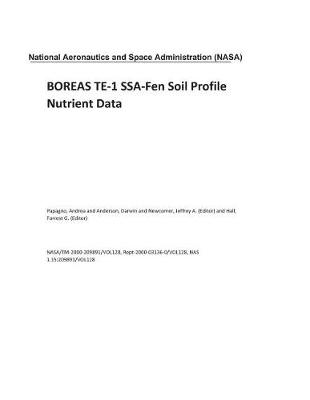 Book cover for Boreas Te-1 Ssa-Fen Soil Profile Nutrient Data