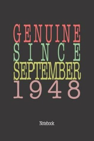 Cover of Genuine Since September 1948