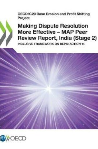 Cover of Making dispute resolution more effective