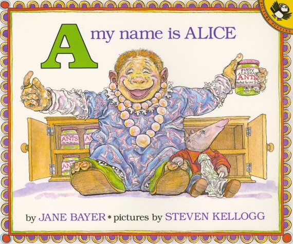 Book cover for A, My Name Is Alice