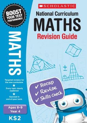 Cover of Maths Revision Guide - Year 4