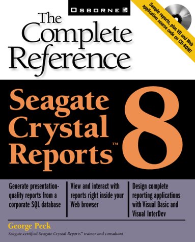 Book cover for Seagate Crystal Reports X