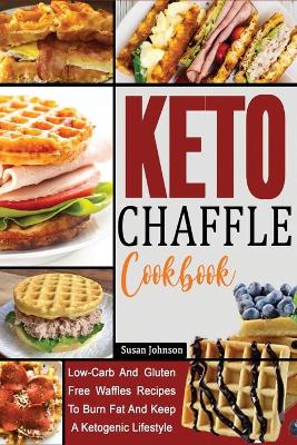 Book cover for Keto Chaffle Cookbook