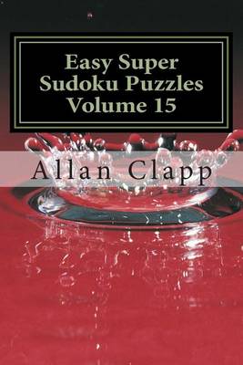 Book cover for Easy Super Sudoku Puzzles Volume 15